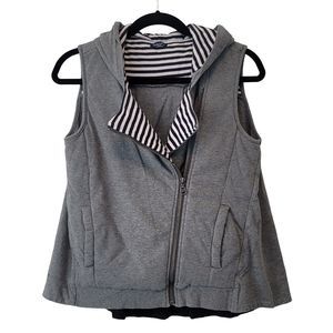 Splendid Gray Hooded Vest